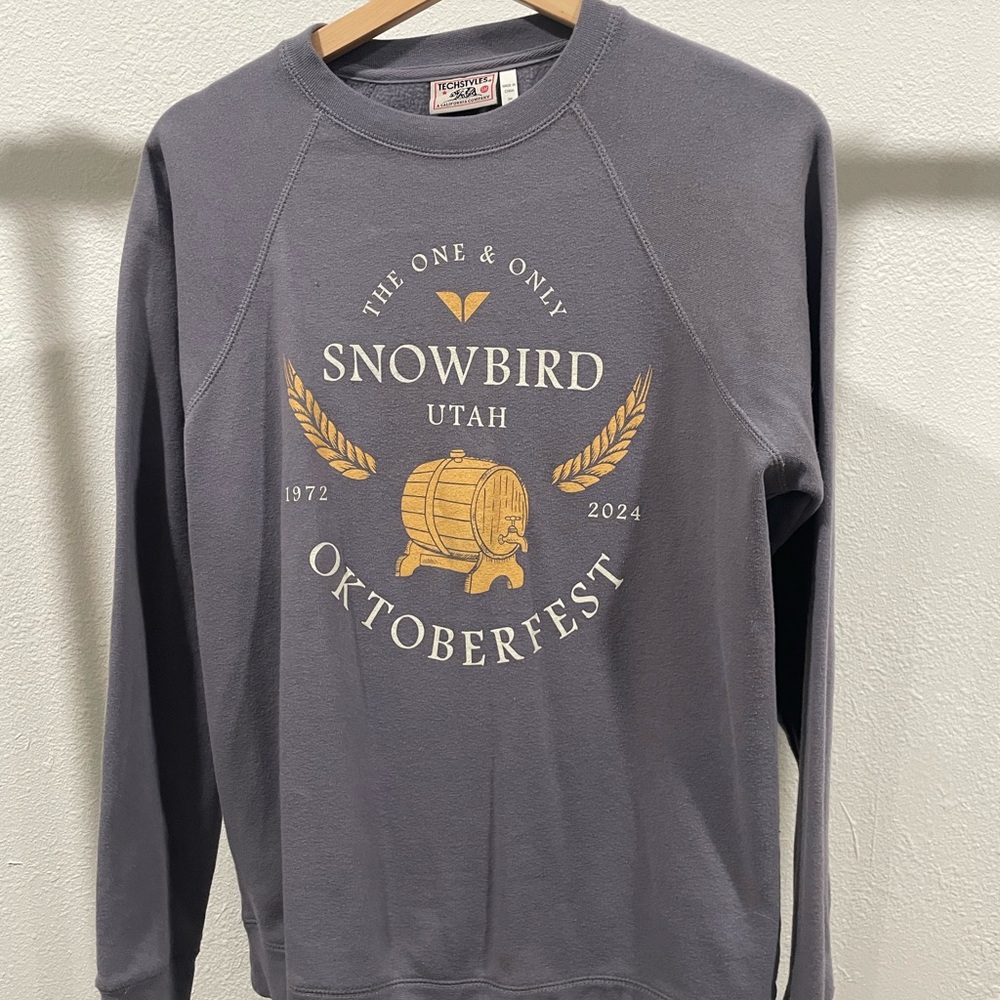 Utah Oktoberfest Gray Sweater